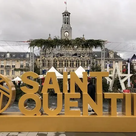 Le Carnot 1 - Proche Gare Et Iut Chez Adrien 公寓 圣康坦